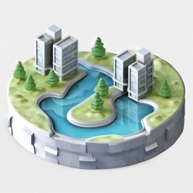 картинка Облицовка для ручья Liscio